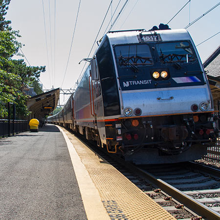 Oncoming train